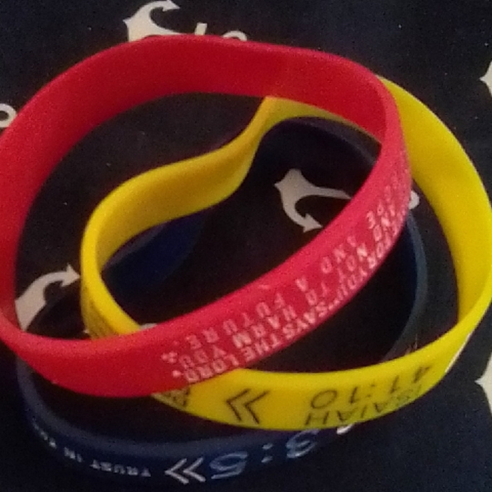 3 Bible Verse And Chapter Bracelets For Comfort And Protection!!